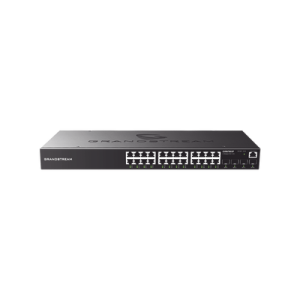 switch gigabit poe+ administrable / 24 puertos 10/100/1000 mbps + 4 puertos sfp uplink / hasta 360w / compatible con gwn cloud.