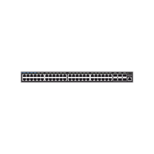 switch capa 3 poe+ administrable / 48 puertos 10/100/1000 mbps + 6 puertos sfp+ de 10 gigabits / hasta 740w / compatible con gwn cloud.