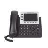 teléfono ip empresarial para 4 líneas. puede agregar hasta 160 blf (teclas de marcación rápida) con cuatro gxp2200ext