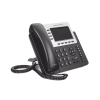 teléfono ip empresarial para 4 líneas. puede agregar hasta 160 blf (teclas de marcación rápida) con cuatro gxp2200ext
