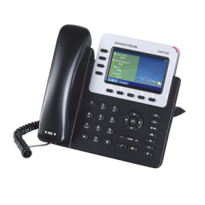 teléfono ip empresarial para 4 líneas. puede agregar hasta 160 blf (teclas de marcación rápida) con cuatro gxp2200ext