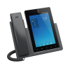 teléfono ip android 11, 16 líneas sip con 16 cuentas, pantalla táctil 7", puertos gigabit, wi fi, bluetooth, poe, codec opus, ipv4/ipv6 con gestión en la nube gdms