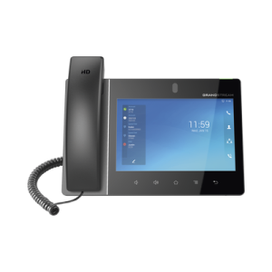teléfono ip android 11, 16 líneas sip con 16 cuentas, pantalla táctil 8", puertos gigabit, wi fi, bluetooth, poe, codec opus, ipv4/ipv6 con gestión en la nube gdms