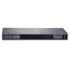 gateway voip grandstream ata de 16 puertos fxs + 1 puerto telco de 50 pins, p/montaje en rack