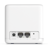 kit de sistema inalámbrico h30g mesh / doble banda 2.4ghz y 5ghz ac 1300mbps / doble puerto 10/100/1000 mbps / control vía app / roaming continuo