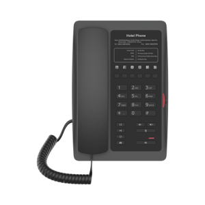 teléfono ip wifi para hotelería, profesional con 6 teclas programables para servicio rápido (hotline), plantilla personalizable con poe
