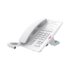 teléfono ip wifi para hotelería, profesional con 6 teclas programables para servicio rápido (hotline), plantilla personalizable con poe
