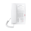 teléfono ip wifi para hotelería, profesional con 6 teclas programables para servicio rápido (hotline), plantilla personalizable con poe