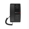 teléfono ip para hotelería, puerto usb a para carga, 5 teclas programables para servicio rápido (hotline), plantilla personalizable con poe