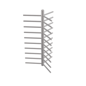 eje central de refacción para torniquetes hikvision de cuerpo completo ds k3h44x0 / acero inoxidable