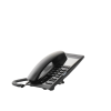 (h5w color negro)teléfono ip wifi para hotelería, profesional de gama alta con pantalla lcd de 3.5 pulgadas a color, 6 teclas programables para servicio rápido (hotline) poe