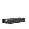 organizador de cable horizontal routeit, sencillo, para rack de 19in, 6in de profundidad, 2ur