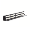 patch panel utp hd6 categoría 6, de 48 puertos, angulado para alta densidad de puertos, 2ur