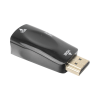 adaptador (convertidor) hdmi a vga / hdmi macho a vga hembra / resolución 1920x1080 @ 60hz / adaptador de audio de 3.5 mm / chapado en níquel