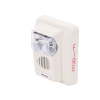 sirena estrobo, 24 vcd, multi candela 15 hasta 110 cd, montaje en pared, color blanco, serie hec3 (0500 06030)