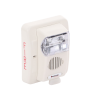 sirena estrobo, 24 vcd, multi candela 15 hasta 110 cd, montaje en pared, color blanco, serie hec3 (0500 06030)