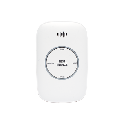(hikfire) detector de gas natural metano (ch4) / alarma temprana / salida para cierre de válvula y/o activación de ventilador / protección ip30 / alarma de 70db a 115db a 1 metro de distancia (hikfire) detector de gas natural metano (ch4) / alarma temprana / salida para cierre de válvula y/o activación de ventilador / protección ip30 / alarma de 70db a 115db a 1 metro de distancia