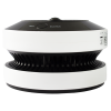 (hikfire) mini fisheye ip 4 megapixel con detector de humo puntual / autónomo / entrada y salida de alarma / 15 mts ir / poe / wdr 120 db / alarma de 85 db / microsd 128gb / compatible con hik connect