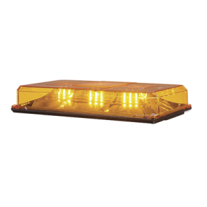 mini barra de luces, 24 led, 10 pulgadas, highlighter led, ambar, domo ambar, montaje permanente, ideal para seguridad privada