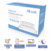 kit turbohd 1080p / dvr 4 canales / 4 cámaras bala de metal / fuente de poder / accesorios de instalación