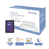 kit turbohd 1080p + ssd de 1 tb (1024 gb) / dvr 4 canales / 4 cámaras bala de metal / fuente de poder / accesorios de instalación
