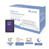 kit turbohd 1080p + ssd de 500 gb / dvr 4 canales / 4 cámaras bala de metal / fuente de poder / accesorios de instalación