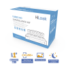 kit turbohd 1080p / dvr 8 canales con h.265+ / 4 cámaras bala metálicas / fuente de poder / accesorios de instalación