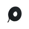rollo de cinta de contacto, de 15 pies (4.5m) de largo, 19.1 mm de ancho, color negro