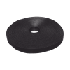 rollo de cinta de contacto, de 75 pies (22.9m) de largo, 19.1 mm de ancho, color negro