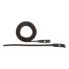 kit de 10 cintas de contacto, de 12.7mm (.50in) de ancho, 203mm (8in) de largo, color negro