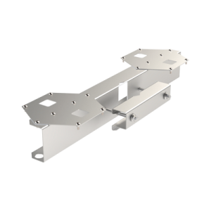 base doble para lámpara de obstrucción ei gslse. compatible con tubo hasta 1 1/4".