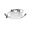 microinversor 800 w, 127 vca, para interconexión a red eléctrica, ip67, conexión para cable troncal, soporta oversizing a 2 módulos de hasta 540 w