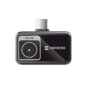 minie cámara termográfica portátil para celulares (android) / conector tipo usb c / lente 1.3 mm / ip40 / jpeg (imagen) / video (mp4) / rango de medición de 20°c a 400°c