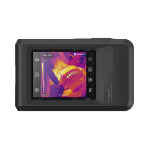 pocket e cámara termográfica portátil lente térmico 1.35 mm (96 x 96) pixeles / lente optico (640 × 480) / wifi / ip54 / memoria interna 4 gb / hasta 4 horas de funcionamiento continuo