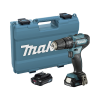 taladro combinado de 12vcc, con tecnología cxt, (incluye 2 baterías y cargador rápido, maletín plástico).