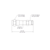 bloqueador de dc 250 2700mhz 500w/3kv 164dbc tipo n ip65 .