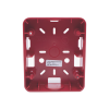 caja trasera resistente a la intemperie, roja (para usar con la serie de estrobos he) (0500 06360) de hochiki