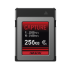 memoria cfexpress tipo b / clase 10 de 256 gb / especializada para cámaras de fotografía y video / 1800 mb/s lectura / 1400 mb/s escritura
