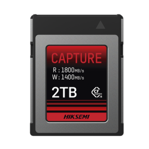 memoria cfexpress tipo b / clase 10 de 2 tb / especializada para cámaras de fotografía y video / 1800 mb/s lectura / 1600 mb/s escritura
