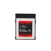 memoria cfexpress tipo b / clase 10 de 512 gb / especializada para cámaras de fotografía y video / 1800 mb/s lectura / 1700 mb/s escritura