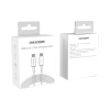 cable usb c a usb c / 1 metro / ideal para celulares android / carga rápida 3 amp / carga y sincronización de datos / 480 mbps / 60 watts