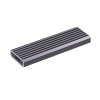 carcasa para ssd m.2 (enclosure) / conector usb c / 10g de trasmisión / disipación de calor de alta eficiencia