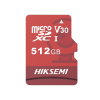 memoria microsd / clase 10 de 512 gb / especializada para videovigilancia (uso 24/7) / compatibles con cámaras hikvision y otras marcas / 95 mb/s lectura / 60 mb/s escritura