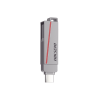 memoria usb dual de 256 gb / usb c y usb a / transferencia de alta velocidad / metálica / compatible con dispositivos móviles, windows, mac y linux