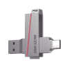 memoria usb dual de 256 gb / usb c y usb a / transferencia de alta velocidad / metálica / compatible con dispositivos móviles, windows, mac y linux