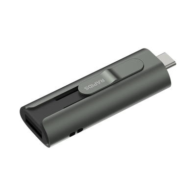 memoria usb dual impulsado por ssd core / 256 gb / usb c y usb a / 1000 mb/s de escritura memoria usb dual impulsado por ssd core / 256 gb / usb c y usb a / 1000 mb/s de escritura