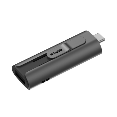 memoria usb dual impulsado por ssd core / 256 gb / usb c y usb a / 560 mb/s de escritura memoria usb dual impulsado por ssd core / 256 gb / usb c y usb a / 560 mb/s de escritura