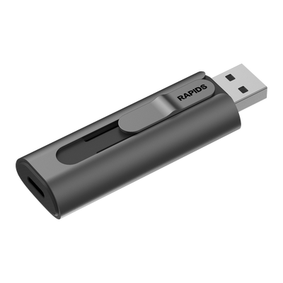 memoria usb dual impulsado por ssd core / 256 gb / usb c y usb a / 560 mb/s de escritura memoria usb dual impulsado por ssd core / 256 gb / usb c y usb a / 560 mb/s de escritura