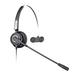 diadema con tecnología antishock para teléfonos ip fanvil y polycom micrófono de cancelación de ruido y cable resistente a jaloneos