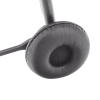 diadema monoaural con tecnología antishock para teléfonos ip fanvil y polycom con micrófono de cancelación de ruido, larga durabilidad